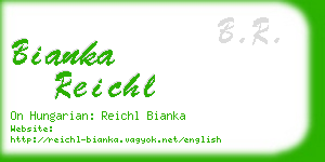 bianka reichl business card